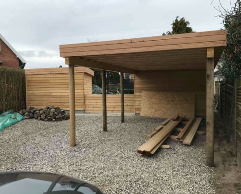 skræddersyet carport