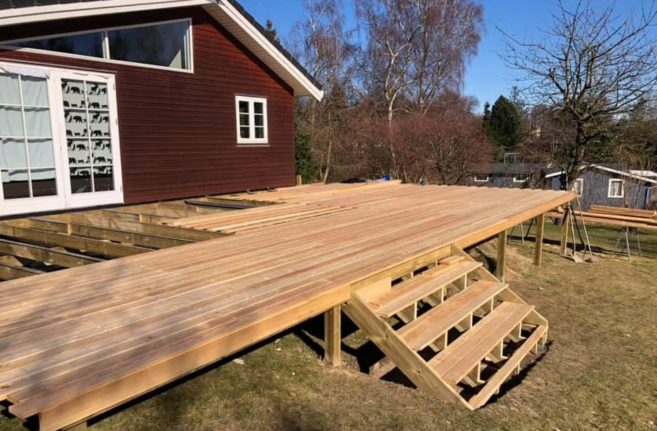 træterrasse opbygning